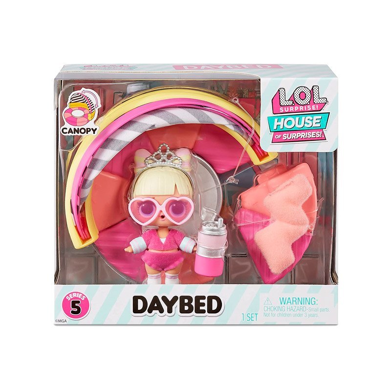 MUÑECA LOL SURPRISE DAYBED | HOUSE OF SURPRISE MUÑECA LOL SURPRISE DAYBED | HOUSE OF SURPRISE